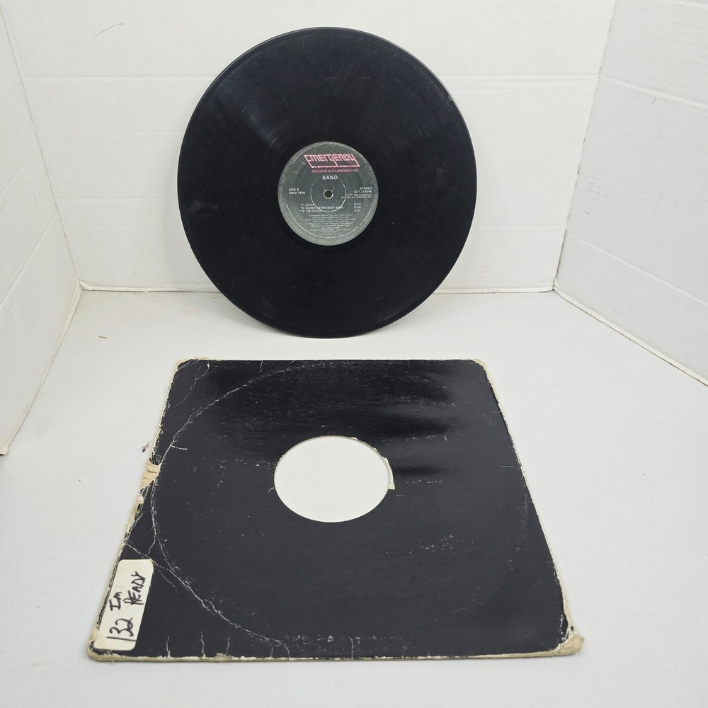 Kano - Now Baby Now / Super Extra Sexy Sign - 12" Single 1980 Emergency EMDS-651